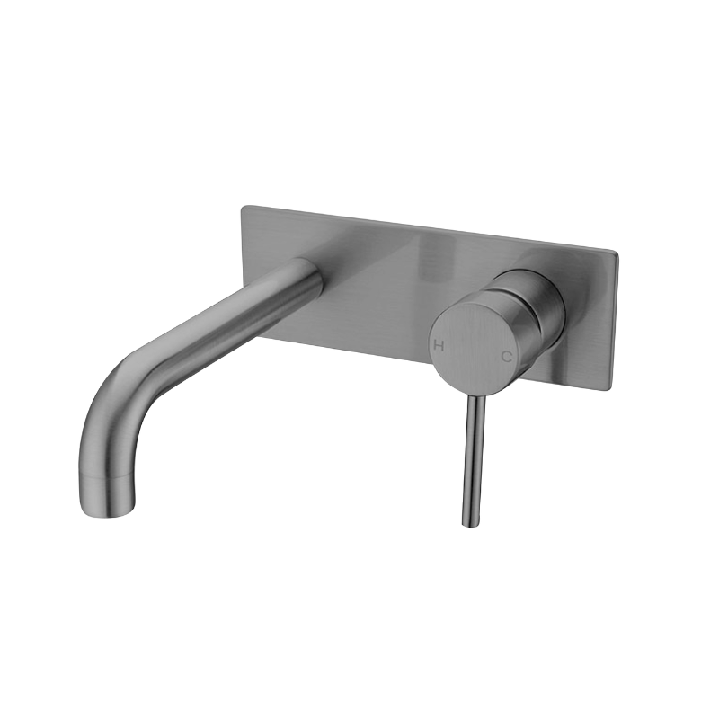Milan wall bend spout & mixer: Sleek design for modern bathrooms