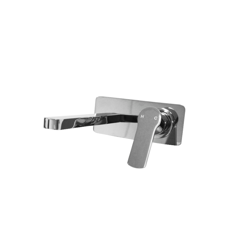 Positano Wall & Spout Mixer - Contemporary design for luxurious bath and shower spaces