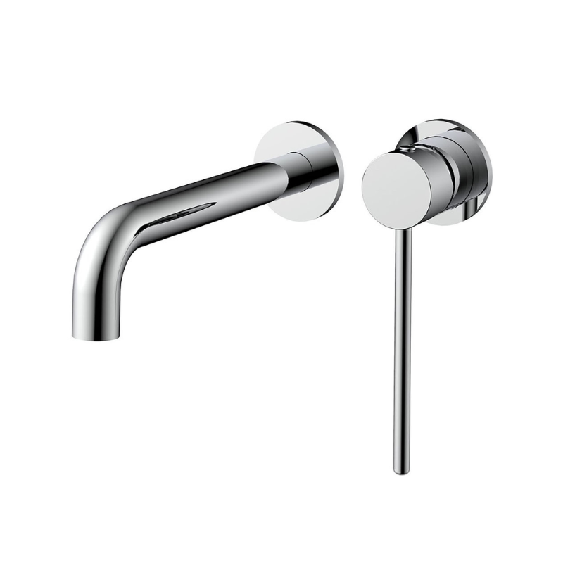 Milan Care wall & spout mixer 60mm plate: Sleek design for modern bathrooms