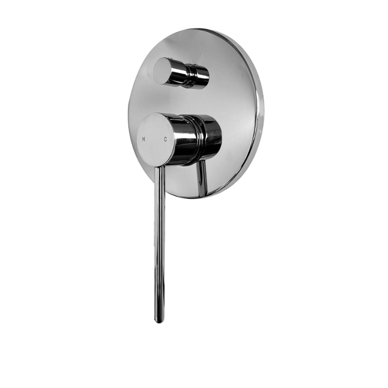 Milan Care pin lever shower diverter: Sleek design for modern bathrooms