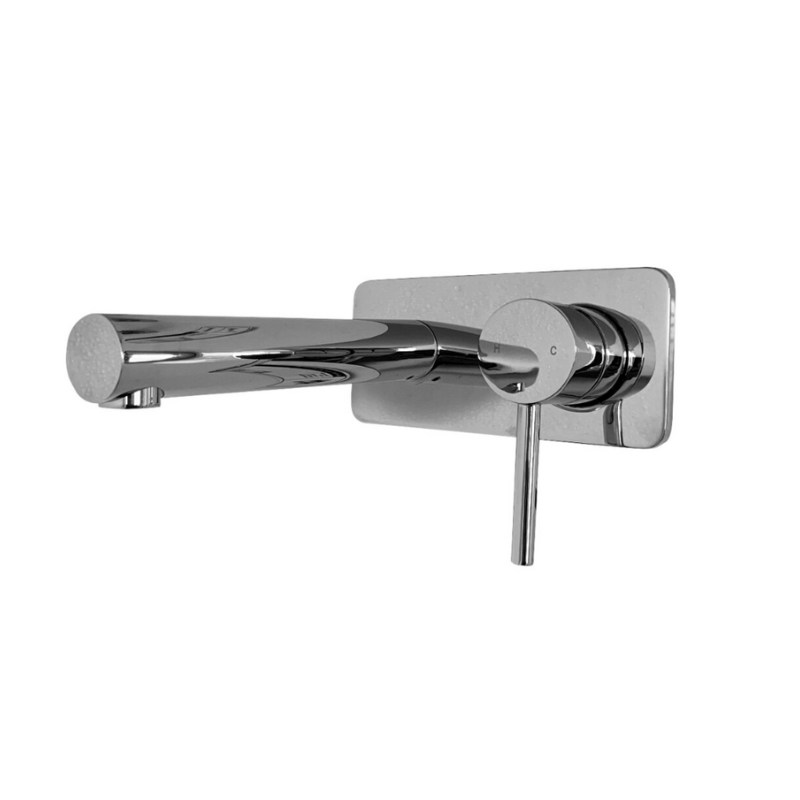 Milan wall spout & mixer: Sleek design for modern bathrooms