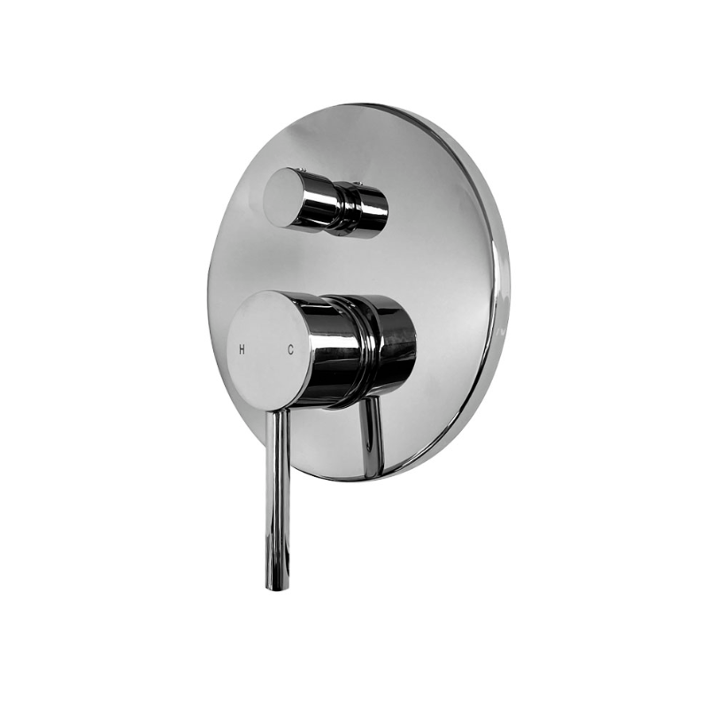 Milan pin lever shower diverter: Sleek design for modern bathrooms