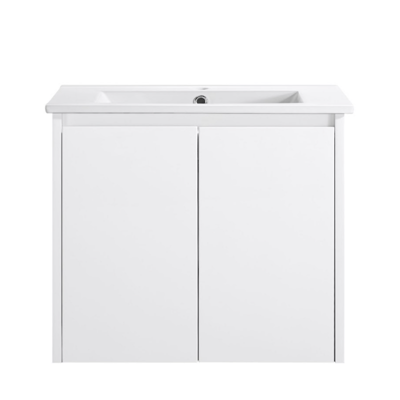 Sierra 600mm wall-hung vanity - modern and space-saving bathroom storage solution