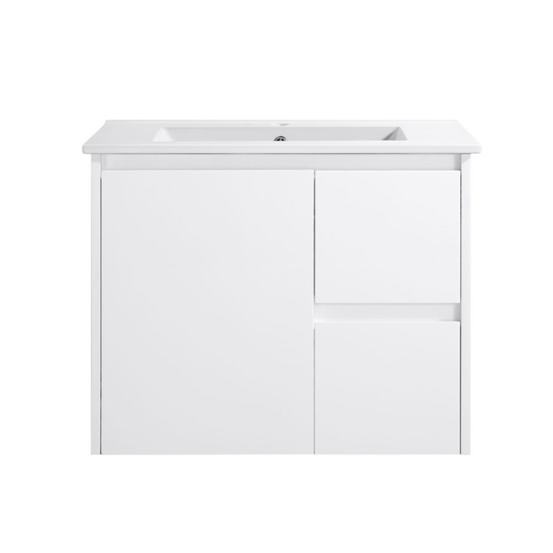 Sierra 750mm Wall Hung Vanity - Modernize your bathroom with sleek design and efficient space utilization
