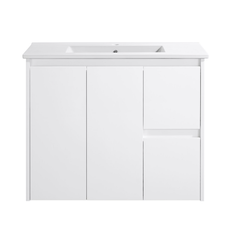 Sierra 900mm Wall Hung Vanity - Elevate your bathroom with sleek, space-saving design and modern appeal