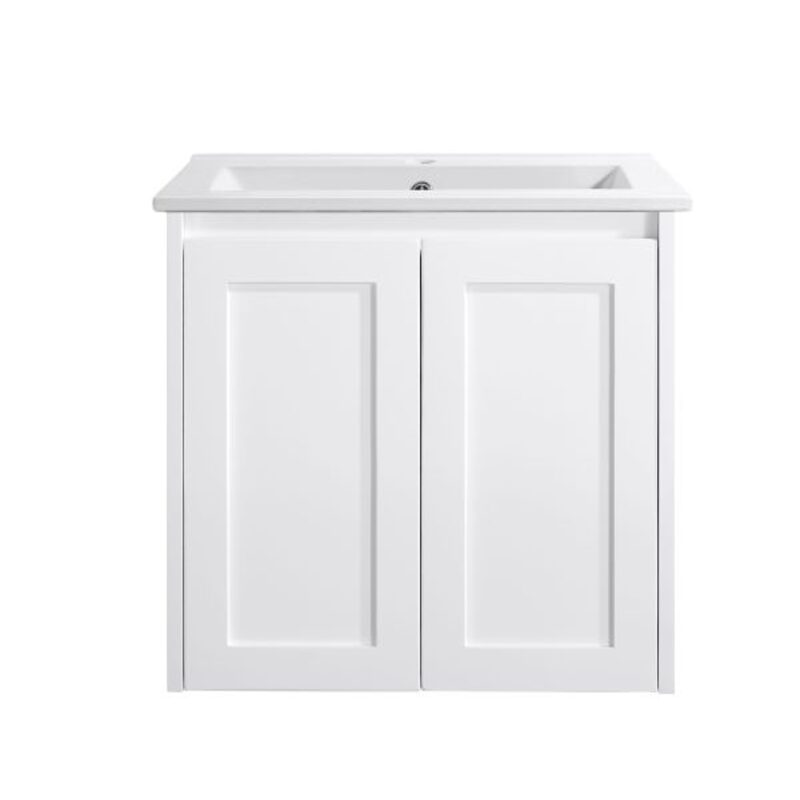 Luna 600mm wall-hung vanity: Modern design for your bathroom