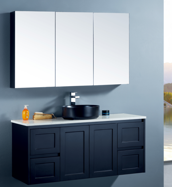 LUNA | 1200MM WALL HUNG VANITY WITH CERAMIC TOP