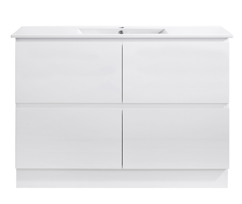 CORE 1200MM FREE STANDING VANITY | CERAMIC TOP