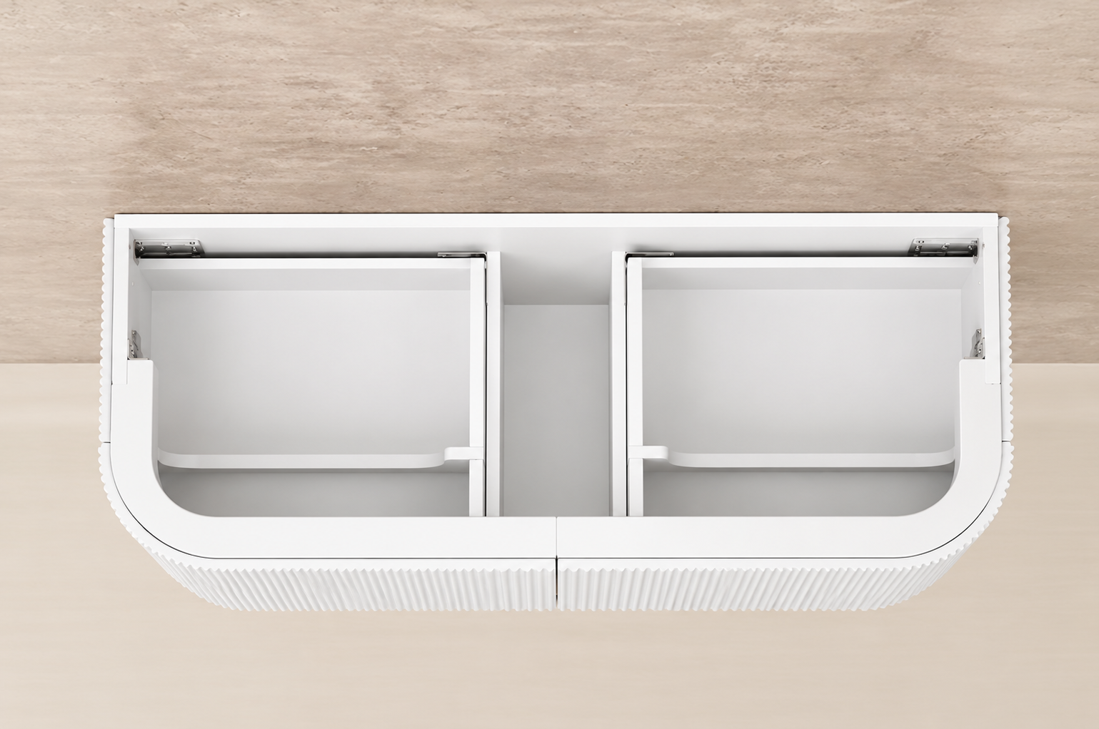 WINDSOR 900MM WALL HUNG VANITY MATT WHITE | STONE TOP