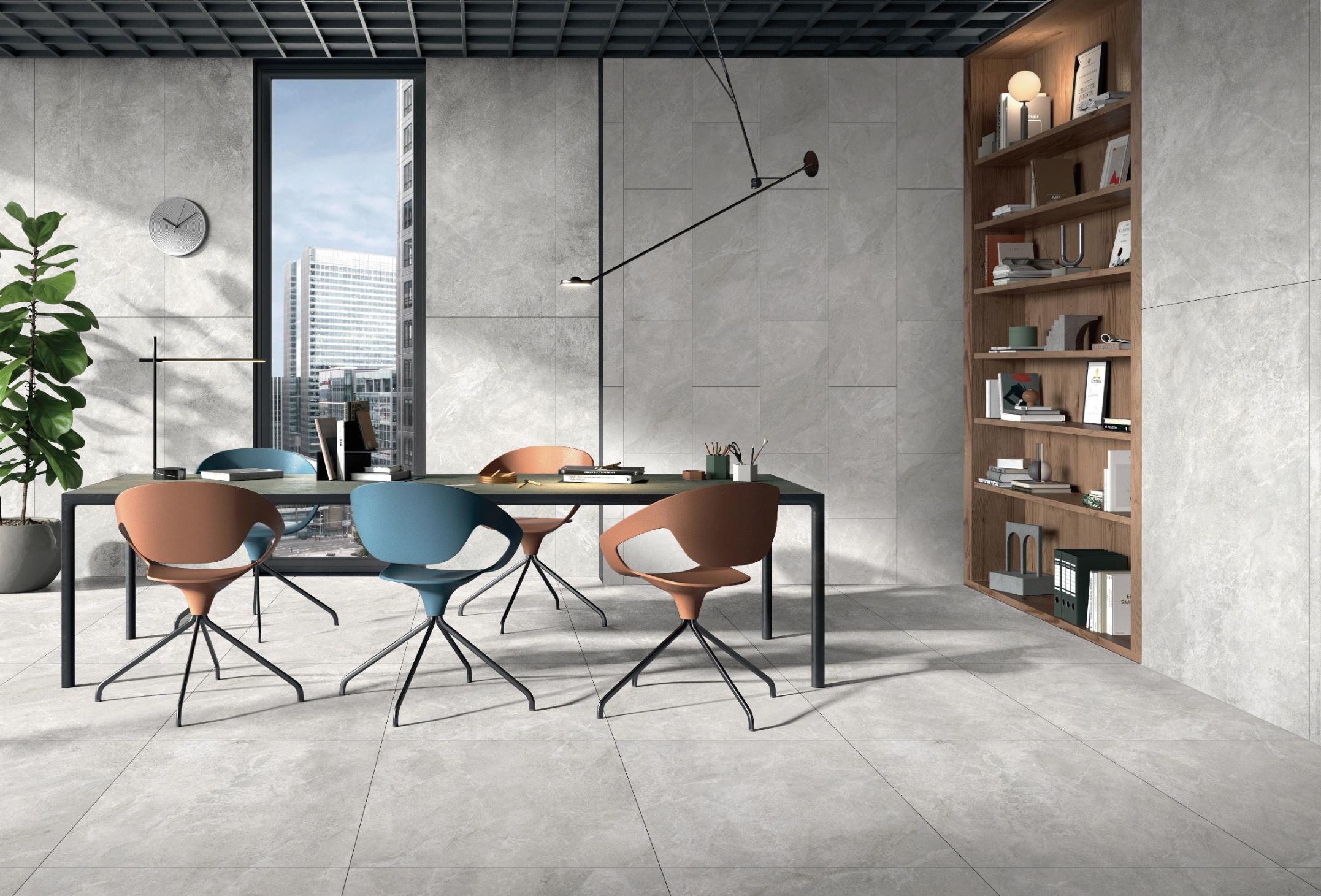 Modern polished wall tiles Berwick showroom