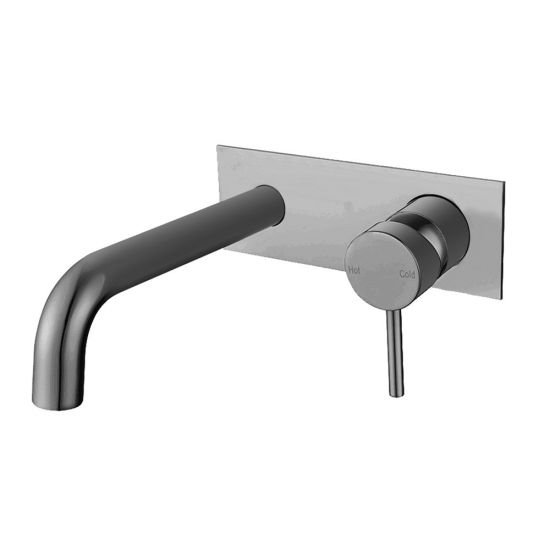 LUCID | WALL MIXER WITH SPOUT