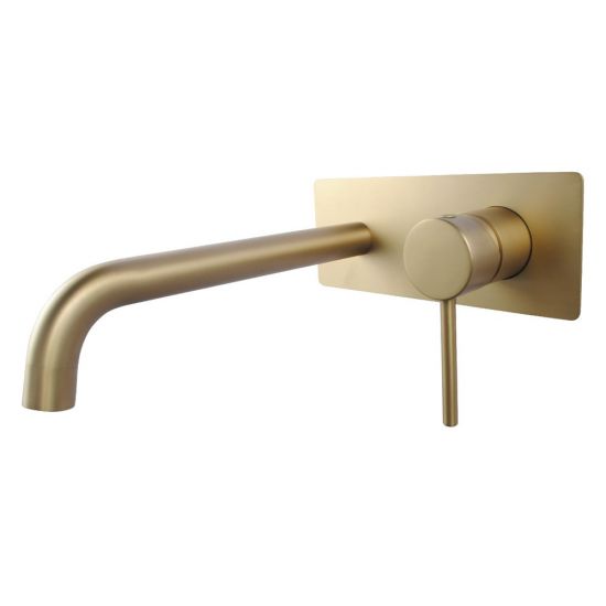 LUCID | WALL MIXER WITH SPOUT