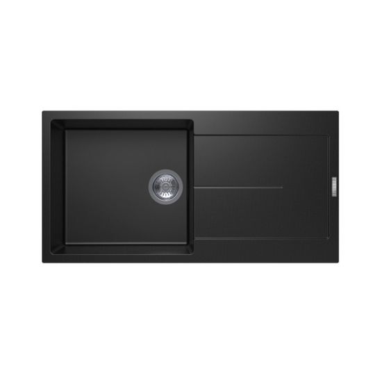Black Granite Composite Kitchen Sink CARYSIL 1000