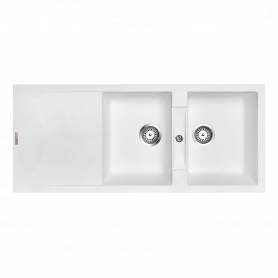CARYSIL | 1160 DOUBLE BOWL GRANITE SINK