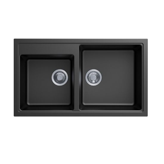 Premium Granite Kitchen Sink Double Bowl Undermount