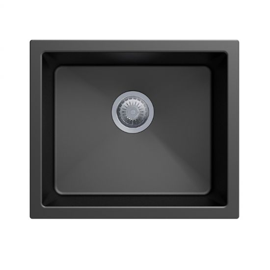 Black Granite Composite Sink for Modern Kitchens