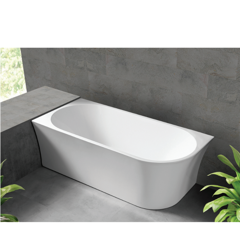 Harper Corner Bathtub - Stylish and Space-Saving Solution for Modern Bathroom Design