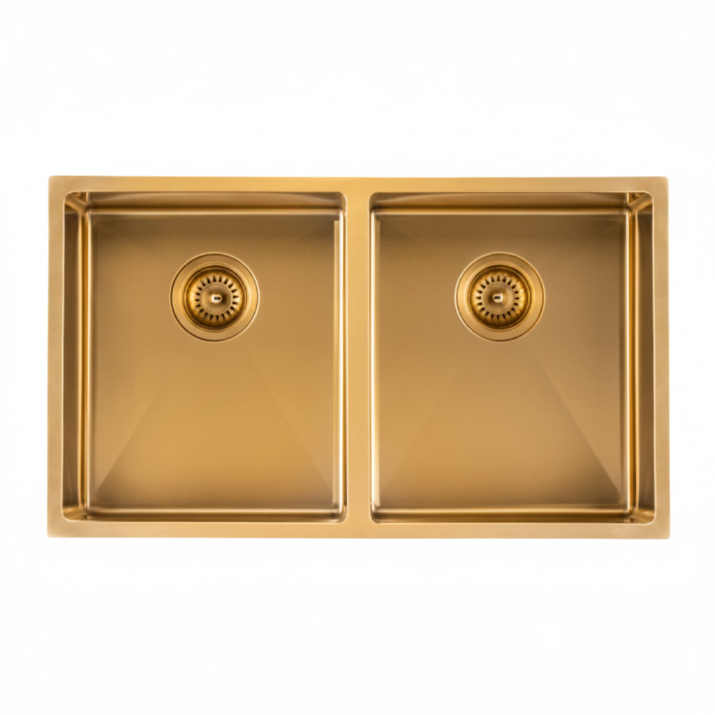 HAND MADE | 770 DOUBLE BOWL KITCHEN SINK