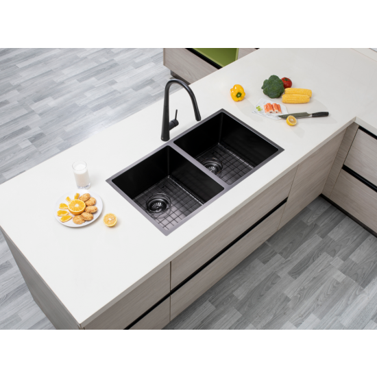 HAND MADE | 820 DOUBLE BOWL KITCHEN SINK