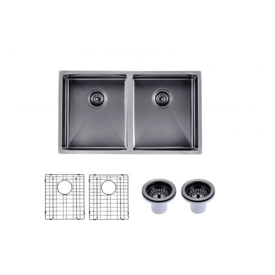 HAND MADE | 820 DOUBLE BOWL KITCHEN SINK