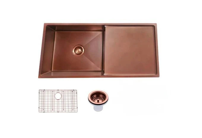 HAND MADE | 960 SINGLE BOWL WITH DRAINER