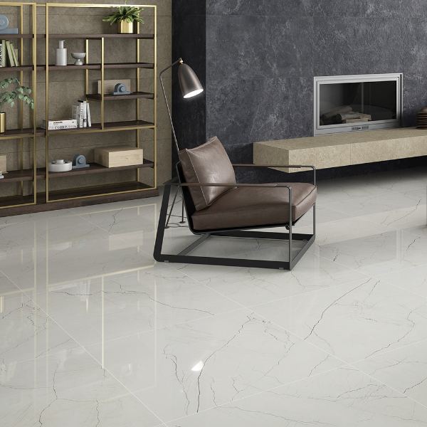 Lux Desert Natural polished tiles: Elevate your space with modern sophistication