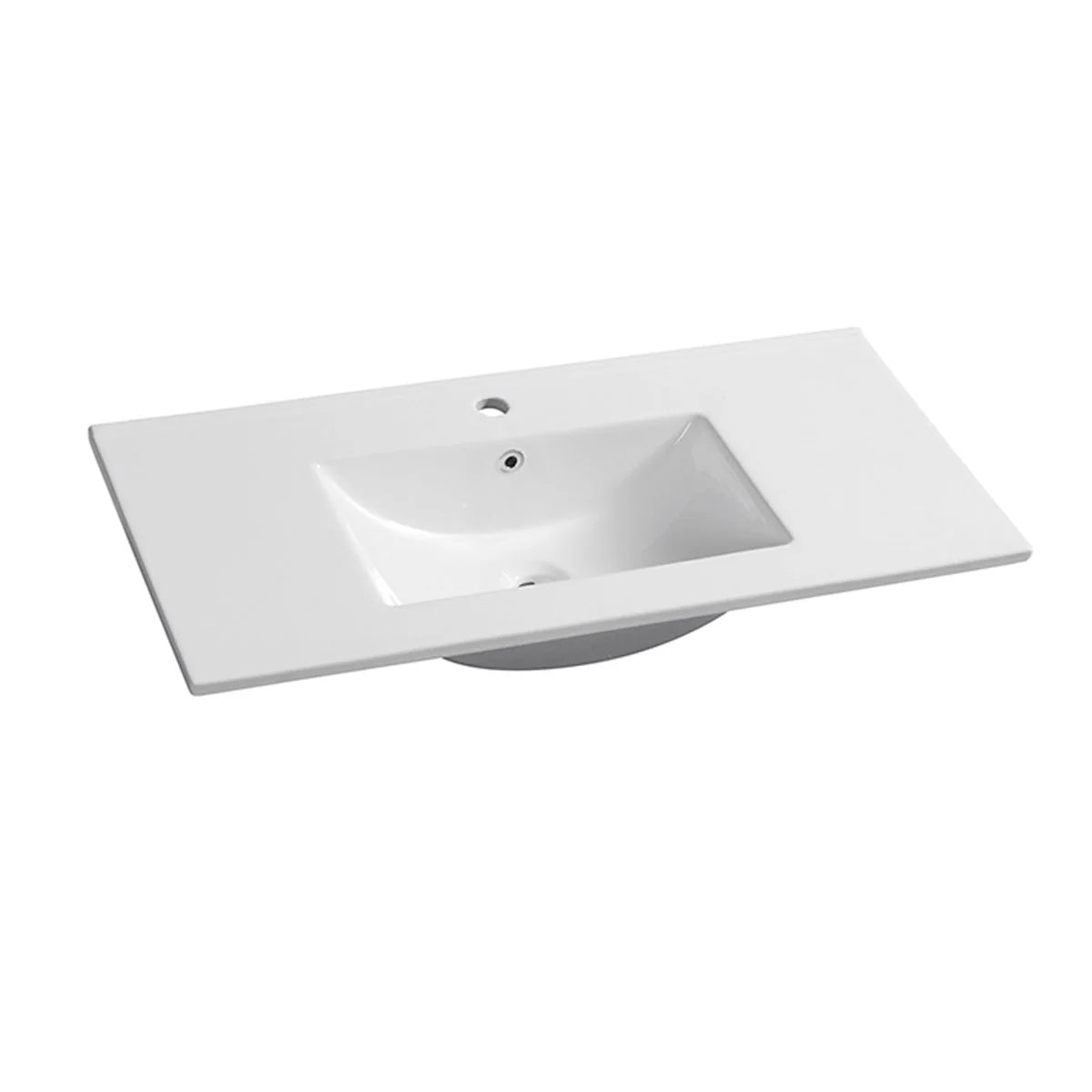 WILLOW | 900MM WALL HUNG VANITY WITH CERAMIC TOP