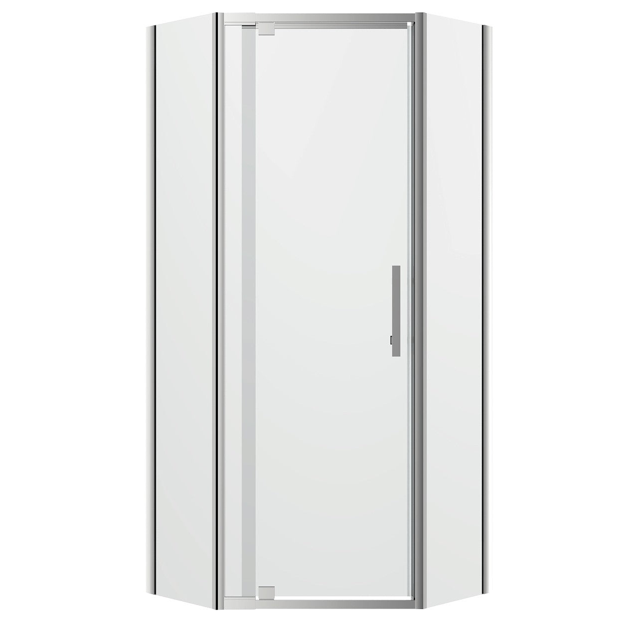 LOUVE | NEO ANGLE PIVOT | SHOWER SCREEN | 900X900