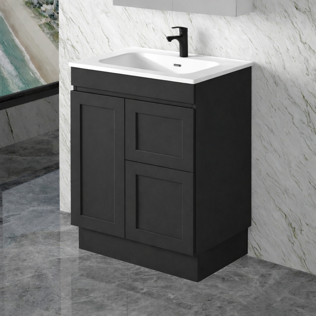 QUINN 750MM FREE STANDING VANITY | CERAMIC TOP
