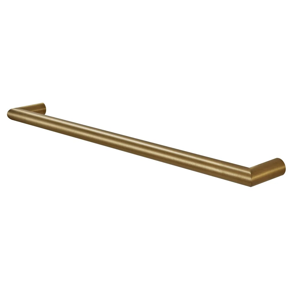 Energy Efficient Horizontal Heated Towel Rail Brushed Brass