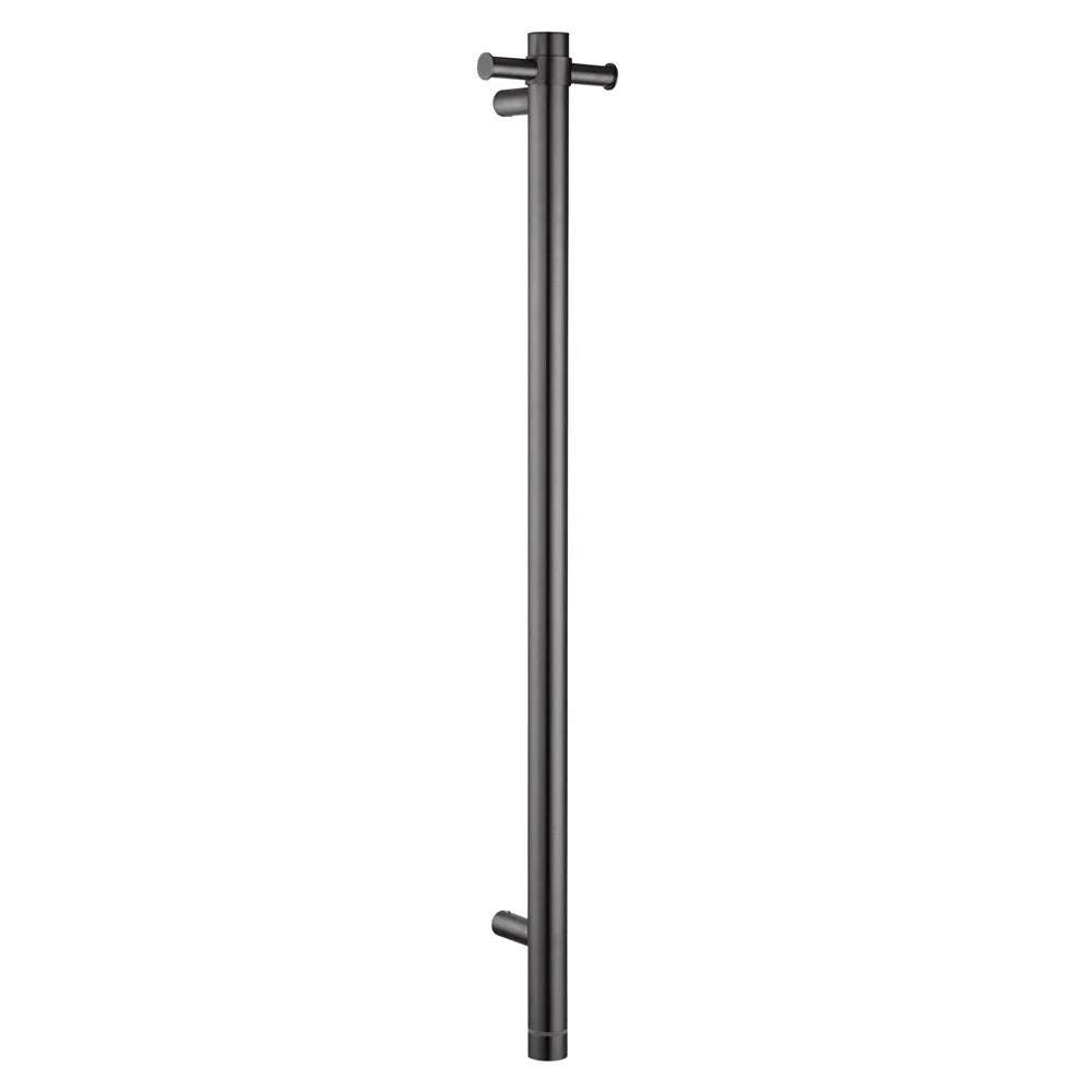 Premium gunmetal Electric Heated Towel Rail