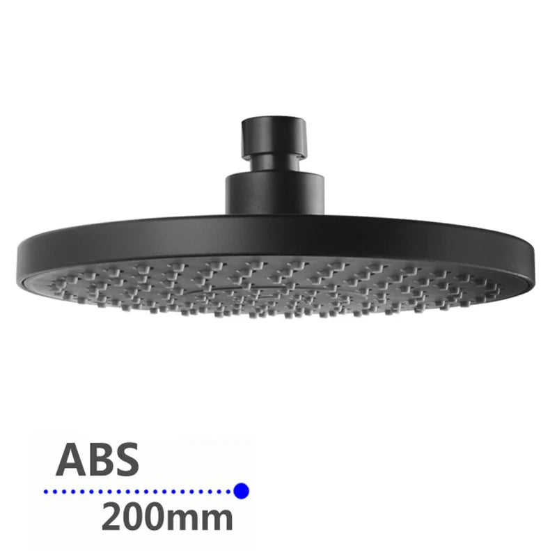 Black shower head installed in Berwick bathroom